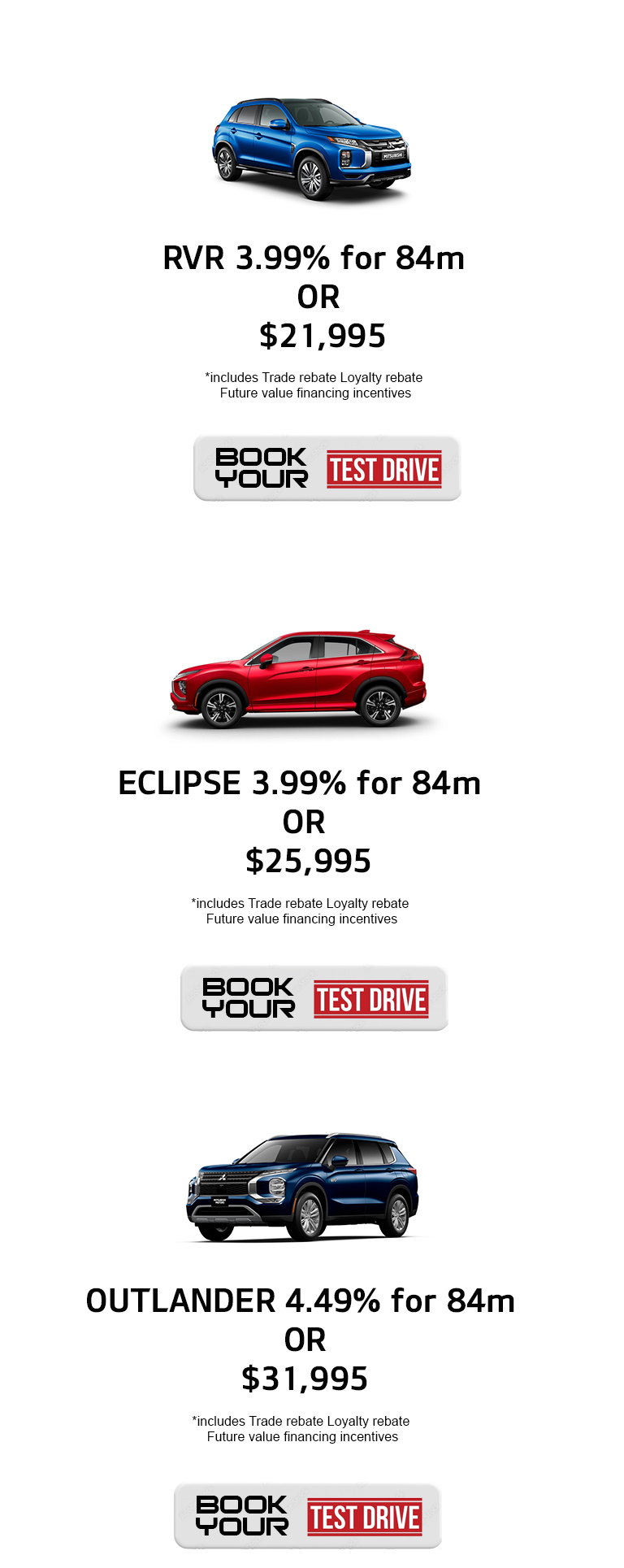 BOOK YOUR TEST DRIVE